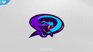 Snake Mascot Logo - StreamSpell