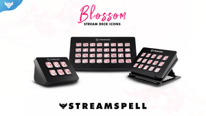 Blossom Stream Deck Icons - StreamSpell