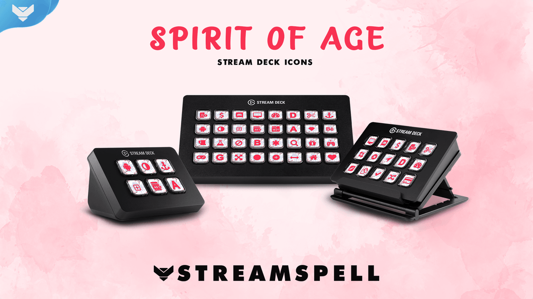 Spirit of Age Stream Deck Icons - StreamSpell