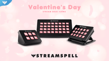 Load image into Gallery viewer, Valentine&#39;s Day Stream Deck Icons - StreamSpell
