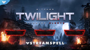 Witcher: Twilight Stream Alerts - StreamSpell