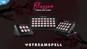 Blossom Stream Deck Icons - StreamSpell