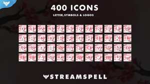 Blossom Stream Deck Icons - StreamSpell