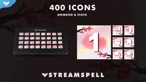 Blossom Stream Deck Icons - StreamSpell