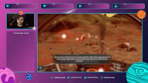 Cartoon Galaxy Stream Package - StreamSpell