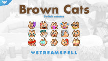 Load image into Gallery viewer, Cute Cats Emotes &amp; Badges - StreamSpell