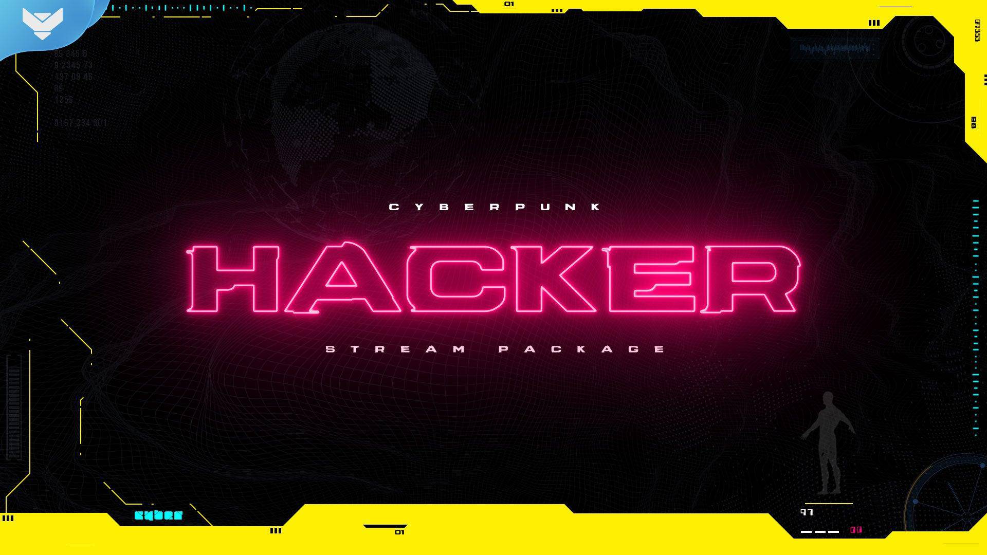 Cyberpunk: Hacker Stream Package - StreamSpell