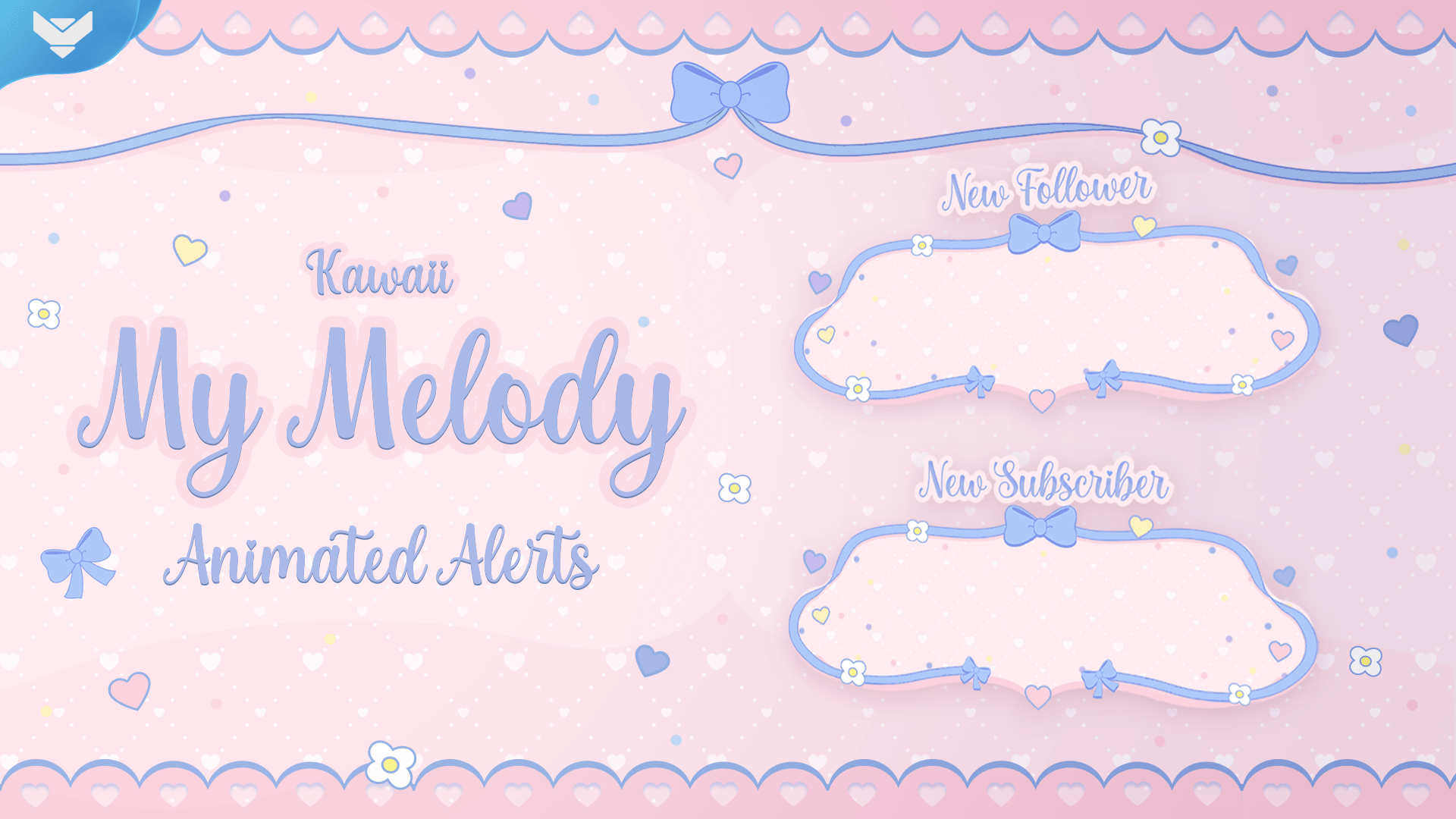 Kawaii: My Melody Stream Alerts - StreamSpell