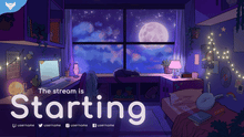 Load image into Gallery viewer, Lofi Night Stream Package