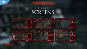 Ninja: Blood Night Stream Package for Twitch, OBS & Streamlabs - StreamSpell