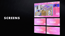 Load image into Gallery viewer, Pink Sky Stream Package for Twitch, OBS &amp; Streamlabs - StreamSpell