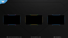 Load image into Gallery viewer, Pop Neon Animated Webcam Overlay - StreamSpell