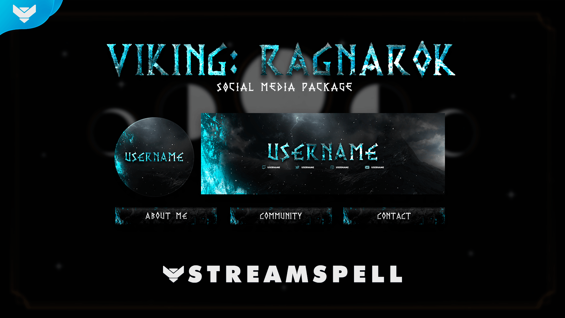 Viking: Ragnarok Social Media Package - StreamSpell