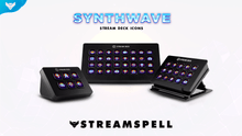 Load image into Gallery viewer, Synthwave Stream Deck Icons - StreamSpell