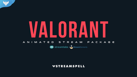 VALORANT Animated Stream Package - StreamSpell