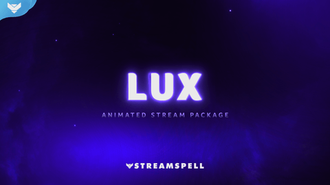 Lux Animated Stream Package - StreamSpell