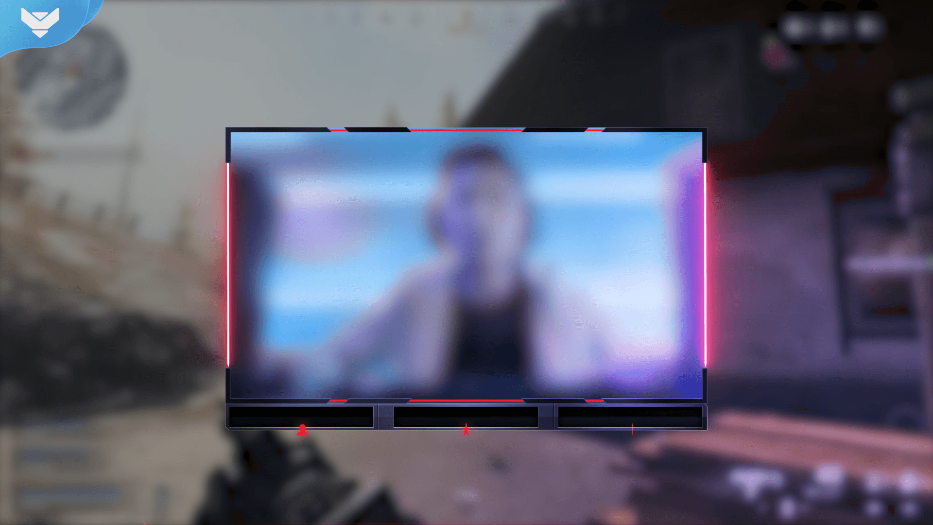 Cyberpunk Animated Webcam Overlay - StreamSpell