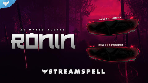 Ronin Stream Alerts - StreamSpell