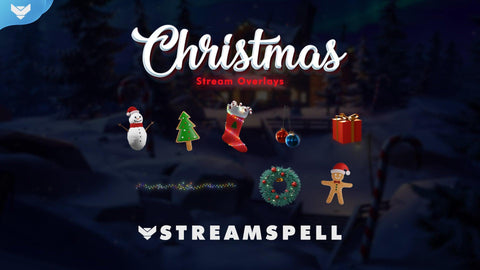 Christmas Stream Overlays - StreamSpell