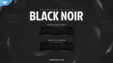 Load image into Gallery viewer, Black Noir Stream Alerts - StreamSpell