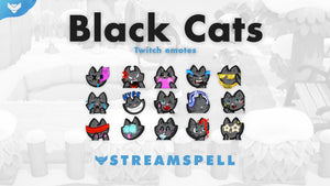 Cute Cats Emotes & Badges - StreamSpell