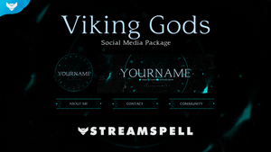 Viking Gods Social Media Package - StreamSpell