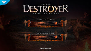 Viking: Destroyer Stream Alerts - StreamSpell